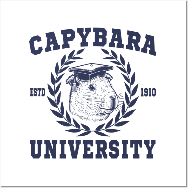 Capybara University Wall Art by Daytone